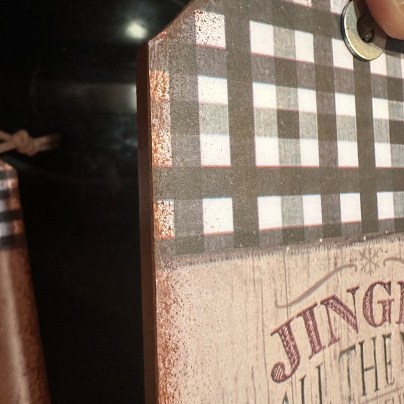 Rustic Holiday Ornament Set with Wagon and Bicycle Design ornaments - Picture 2 of 12